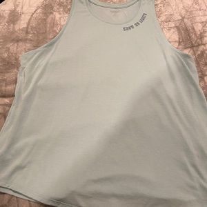 Old Navy lite green tank top